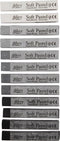 Gallery Soft Pastel Set, dikte 10 mm, l: 6,5 cm, 12 stuks, grijs