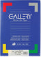 Gallery witte etiketten ft 99,1 x 38,1 mm (b x h), ronde hoeken, doos van 1.400 etiketten