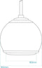Gallo Acoustics Micro SE Droplet - Hangende Speaker - Grijs (Per Stuk)