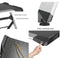 Game bureau - met led verlichting - 130 cm breed