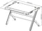 Game bureau - met led verlichting - 130 cm breed