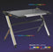 Game bureau - met led verlichting - 130 cm breed
