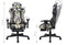 Gamestoel bureaustoel Thomas - racing gaming camouflage design - voetsteun - verstelbaar