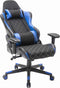 Gamestoel Classic - bureaustoel - stof bekleding - zwart blauw