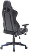 Gamestoel Classic - bureaustoel - stof bekleding - zwart blauw