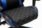 Gamestoel Classic - bureaustoel - stof bekleding - zwart blauw