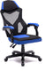 Gamestoel Fresno - bureaustoel - zwart blauw