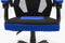 Gamestoel Fresno - bureaustoel - zwart blauw