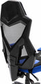 Gamestoel Fresno - bureaustoel - zwart blauw