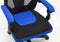 Gamestoel Fresno - bureaustoel - zwart blauw