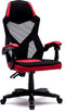 Gamestoel Fresno - bureaustoel - zwart rood