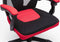 Gamestoel Fresno - bureaustoel - zwart rood