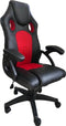 Gamestoel Junior kinderen - bureaustoel - racing gaming stijl - zwart rood