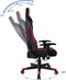 Gamestoel Thomas - bureaustoel racing gaming stijl - zwart rood