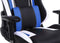 Gamestoel Tornado bureaustoel - ergonomisch verstelbaar - race gaming stoel - zwart blauw