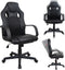Gamestoel Wouter - bureaustoel - racing gaming stijl - hoogte verstelbaar - zwart