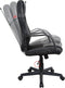 Gamestoel Wouter - bureaustoel - racing gaming stijl - hoogte verstelbaar - zwart