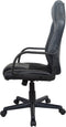 Gamestoel Wouter - bureaustoel - racing gaming stijl - hoogte verstelbaar - zwart