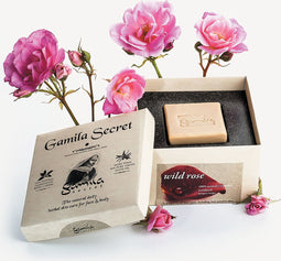 Gamila Secret Wild Rose Stuk zeep 115 g 1 stuk(s)