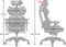 Gaming Chair Cougar TERMINATOR Orange Black