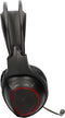 Gaming Headset met Microfoon KSIX Drakkar USB LED Zwart Rood