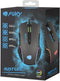 GAMING MUIS FURY HUSTLER 6400DPI RGB BACKLIT OPTISCH MET SOFTWARE ZWART