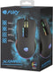 GAMING MUIS FURY SCRAPPER 6400DPI RGB BACKLIT OPTISCH MET SOFTWARE ZWART