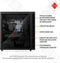 Gaming Office PC Omen by HP 25L GT14-0142NF - RYZEN 5-5600G - RAM 16GB - 512GB SSD - AMD RADEON RX 6700XT 12GB - Freedos - Noir