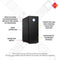 Gaming Office PC Omen by HP 25L GT14-0142NF - RYZEN 5-5600G - RAM 16GB - 512GB SSD - AMD RADEON RX 6700XT 12GB - Freedos - Noir