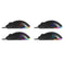 Gaming, optic, wired mouse DEFENDER GM-620L SHEPARD 12800dpi 7P RGB
