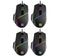 Gaming, optic, wired mouse DEFENDER GM-880L WARFAME 12800dpi 8P RGB