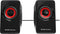 Gaming Speakers Tacens MS1 Black Red/Black
