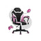 Gaming stoel Huzaro HZ-Ranger 1.0 pink mesh Kinderen Zwart/Roze