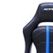 Gaming stoel Racing MAGNUM Zwart/Blauw 1200 W Multicolour