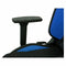 Gaming stoel Sparco Zwart/Blauw 150º Multicolour