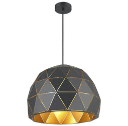 GAMMA Hanglamp Niels Zwart Ø40 cm