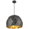 GAMMA Hanglamp Niels Zwart Ø40 cm