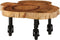 vidaXL - Salontafel - 60x55x25 - cm - massief - acaciahout