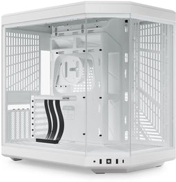 HYTE Y70 - Midi Tower PC - ATX EATX ITX micro ATX - Gehard glas - Wit