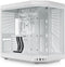 HYTE Y70 - Midi Tower PC - ATX EATX ITX micro ATX - Gehard glas - Wit