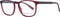 Gant GA3217 52067 bril zonder sterke - Heren - Rood