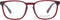 Gant GA3217 52067 bril zonder sterke - Heren - Rood