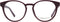 Gant GA3265 53070 bril zonder sterke - Unisex - Rood