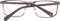 Gant GA3280 56036 bril zonder sterke - Heren - Bruin