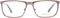 Gant GA3280 56036 bril zonder sterke - Heren - Bruin