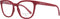 Gant GA4138 53067 bril zonder sterke - Dames - Rood