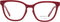 Gant GA4138 53067 bril zonder sterke - Dames - Rood