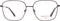 Gant GA4145 56036 bril zonder sterke - Dames - Bruin