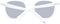 Gant GA7203 5325B Zonnebril - Heren - Wit