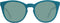 Gant GA8080 5492P Zonnebril - Dames - Blauw